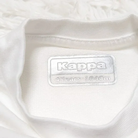 Kappa Girls Crew Neck White Pullover Loopknit Long Sleeve Sweatshirt NWOT - Picture 7 of 11